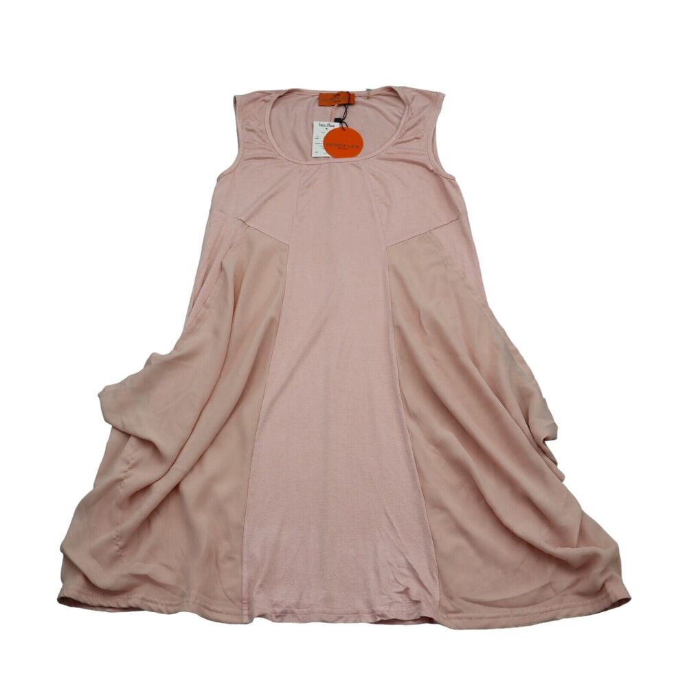 Patrizia Luca Dress Womens XS Pink A Line Sleeveless NWT